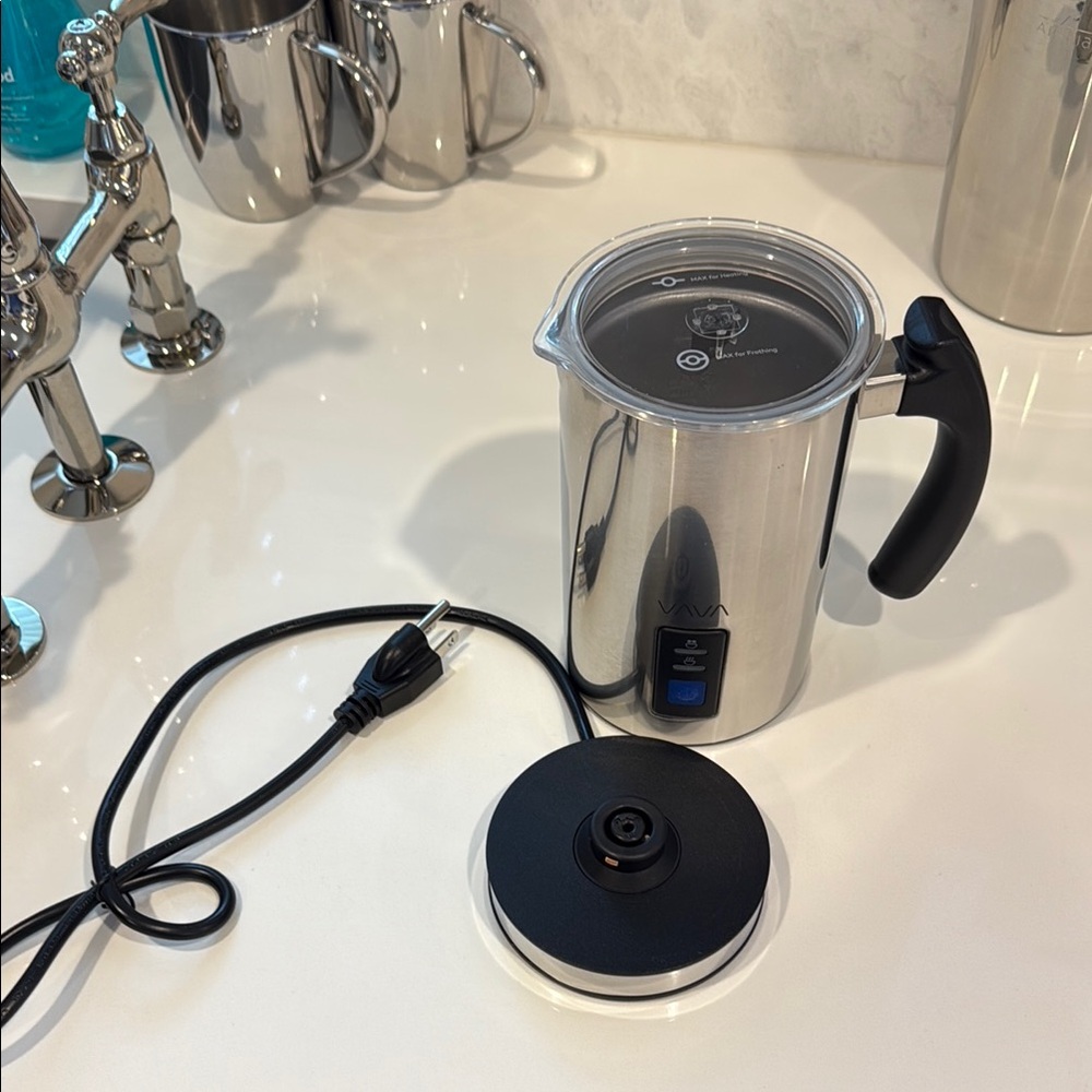 Vava Stainless Steel Electric Milk Frother